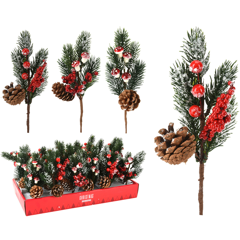 christmas-berries-and-pine-cones-stick-decoration-22cm-3-assorted-types