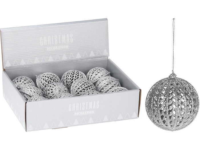 christmas-woven-design-bauble-silver-6cm