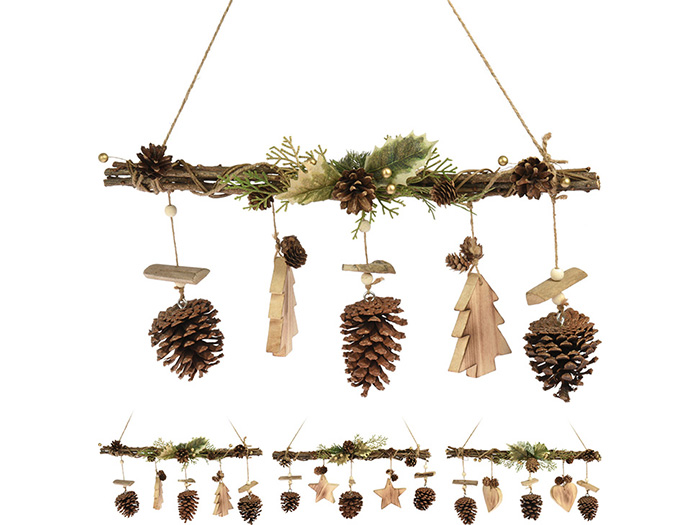 christmas-hanging-decoration-with-pine-cones-52cm-3-assorted-designs