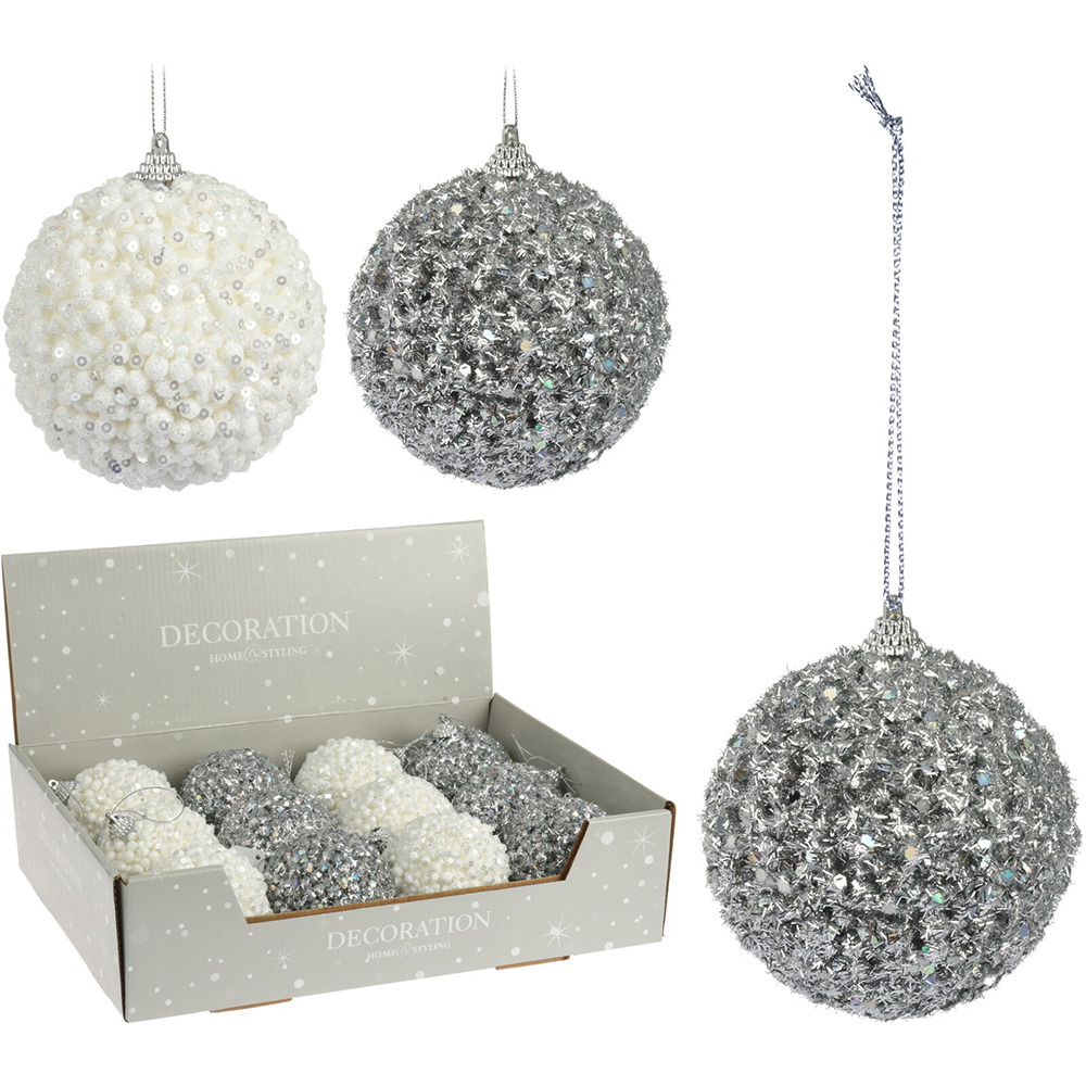 rough-glitter-foam-christmas-ball-10cm-2-assorted-colours