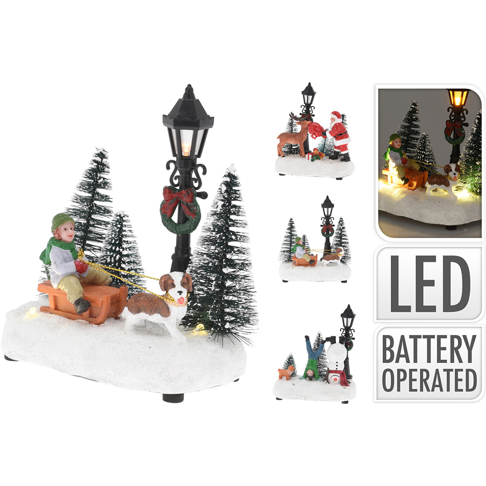christmas-scene-with-lantern-led-14cm-3-assorted-designs
