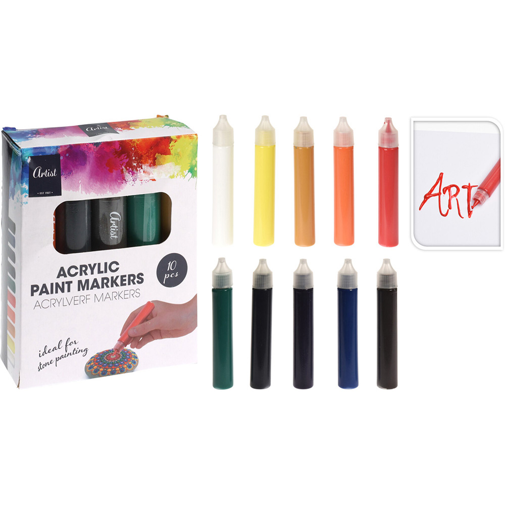 acrylic-paint-markers-set-of-10-pieces