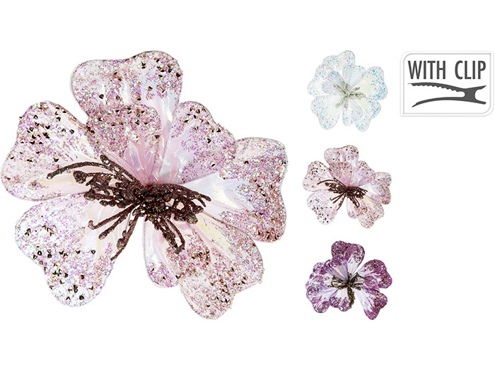 christmas-iridescent-flower-on-clip-3-assorted-colours