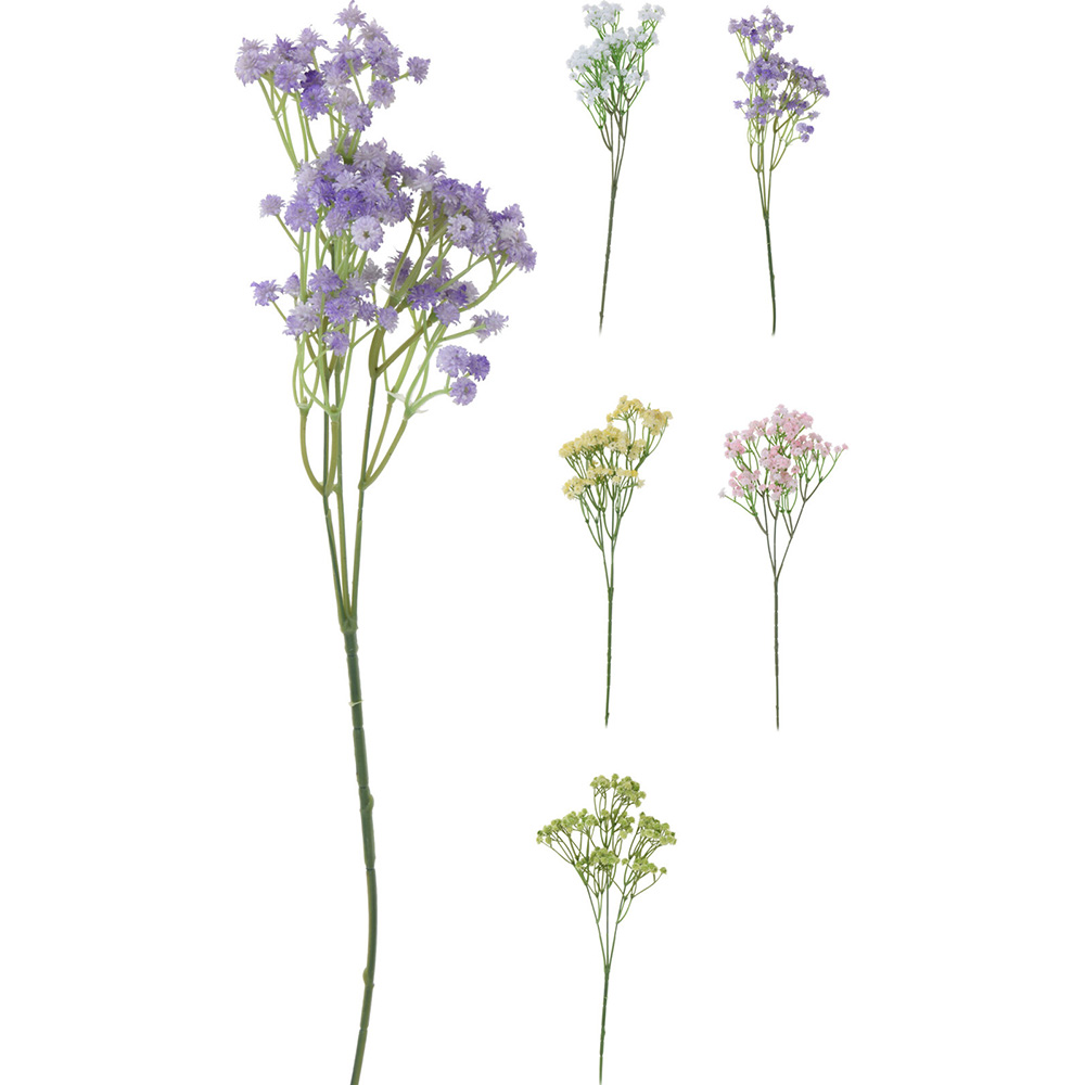 artificial-decoration-flower-bunch-on-branch-73cm-5-assorted-colours