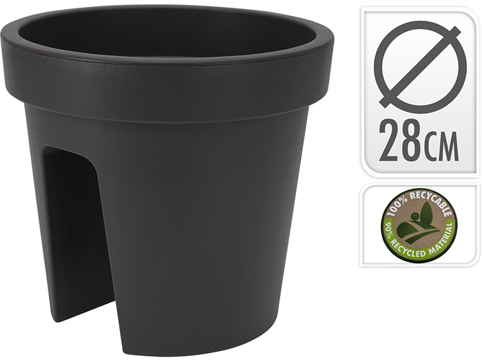 plastic-balcony-flowerpot-dark-grey-28cm-x-25cm