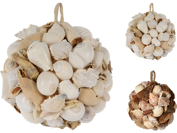sea-shells-decorated-hanging-ball-decoration-12cm-2-assorted-colours