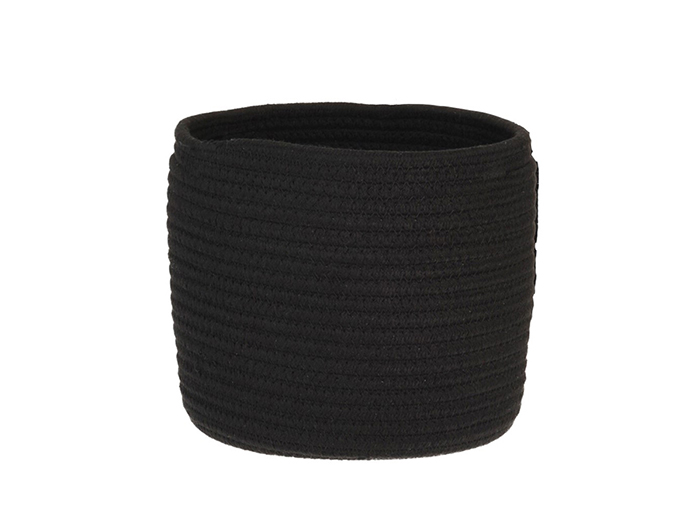 cotton-round-storage-basket-black-15cm-x-18cm
