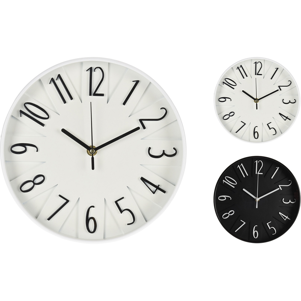 large-tilted-numbers-plastic-round-wall-clock-24-8cm-2-assorted-colours
