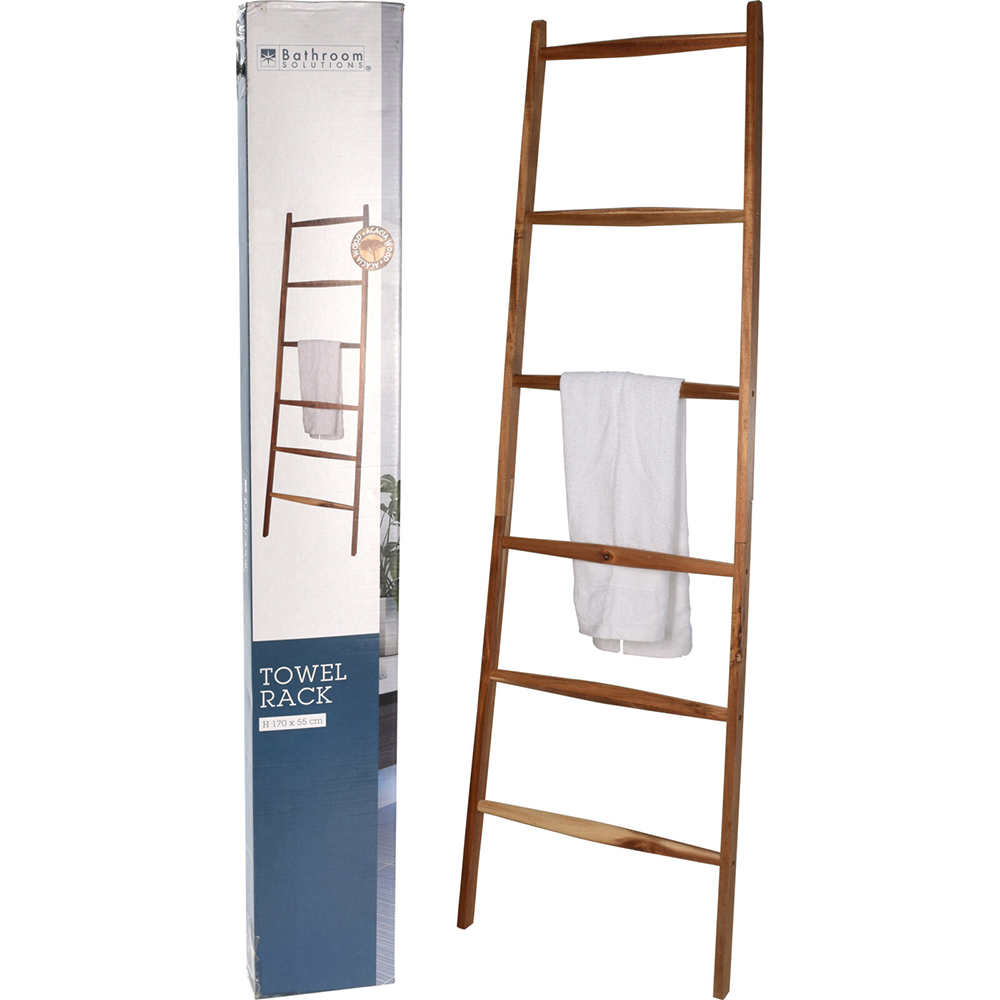 acacia-wood-towel-ladder-rack-170cm