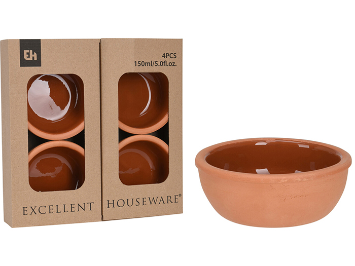 excellent-houseware-ramekins-terracotta-150ml-set-of-4-pieces