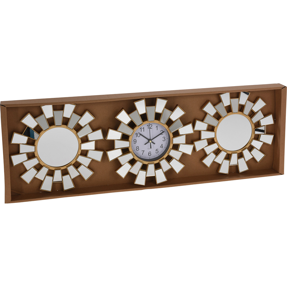 wall-clock-with-mirrors-set-of-3-pieces-25cm