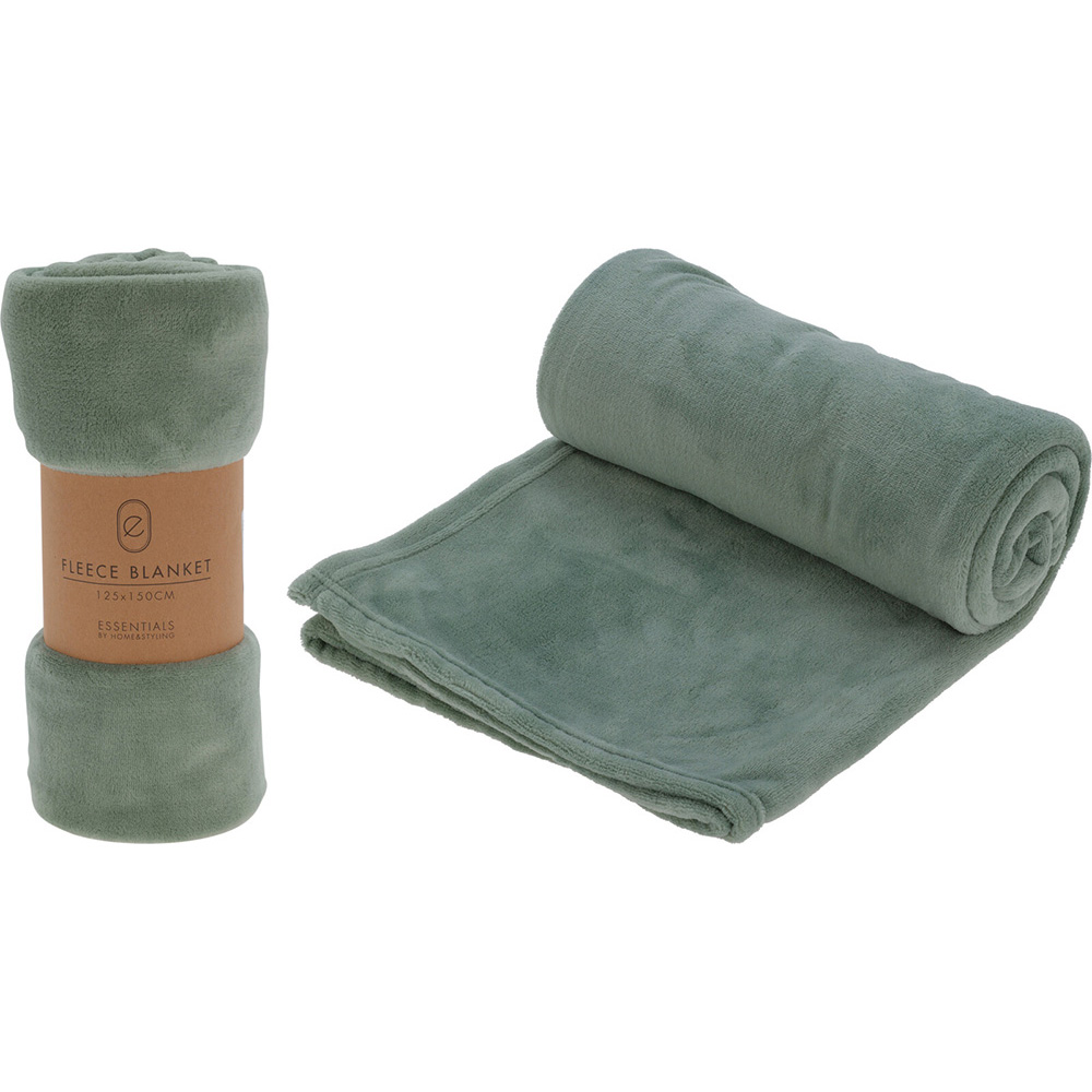 coral-polyester-fleece-blanket-sage-green-125cm-x-150cm