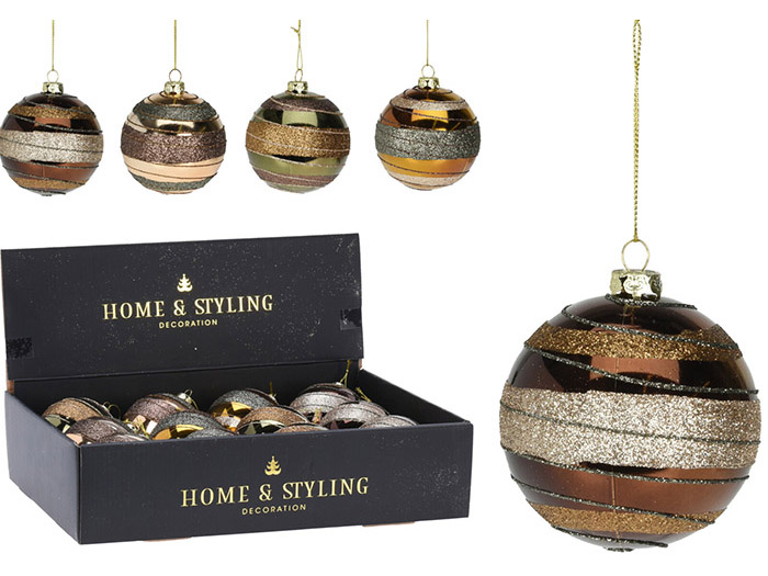 christmas-baubles-shiny-glitter-8cm-4-assorted-colours