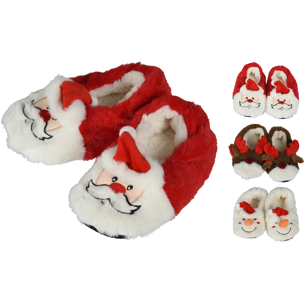 christmas-fur-house-slippers-for-kids-3-assorted-designs