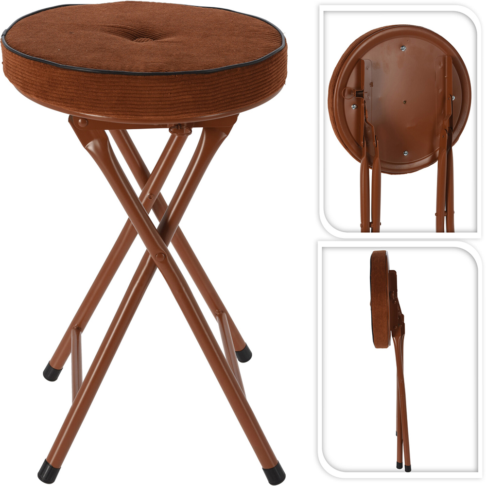 ribcord-cushioned-folding-stool-cognac-brown