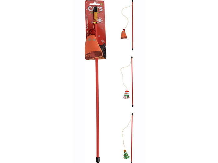 christmas-design-cat-stick-toy-46cm-3-assorted-designs