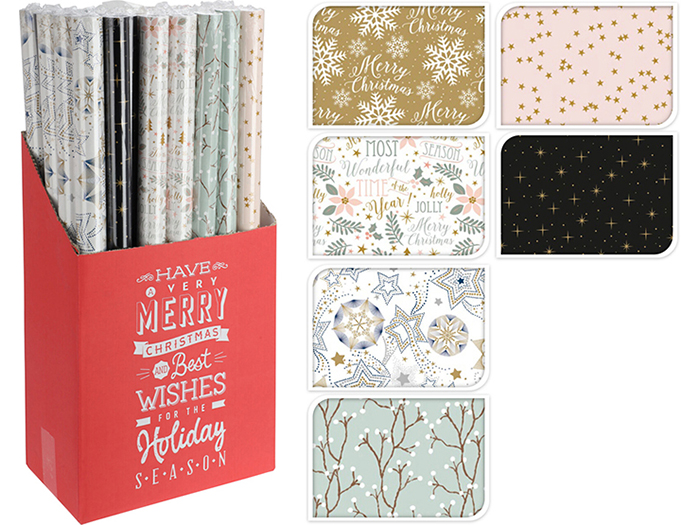 christmas-design-gift-wrapping-paper-roll-70cm-x-700cm-6-assorted-designs