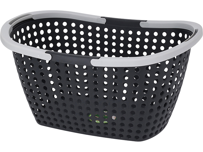 perforated-plastic-basket-with-handles-dark-grey-15l