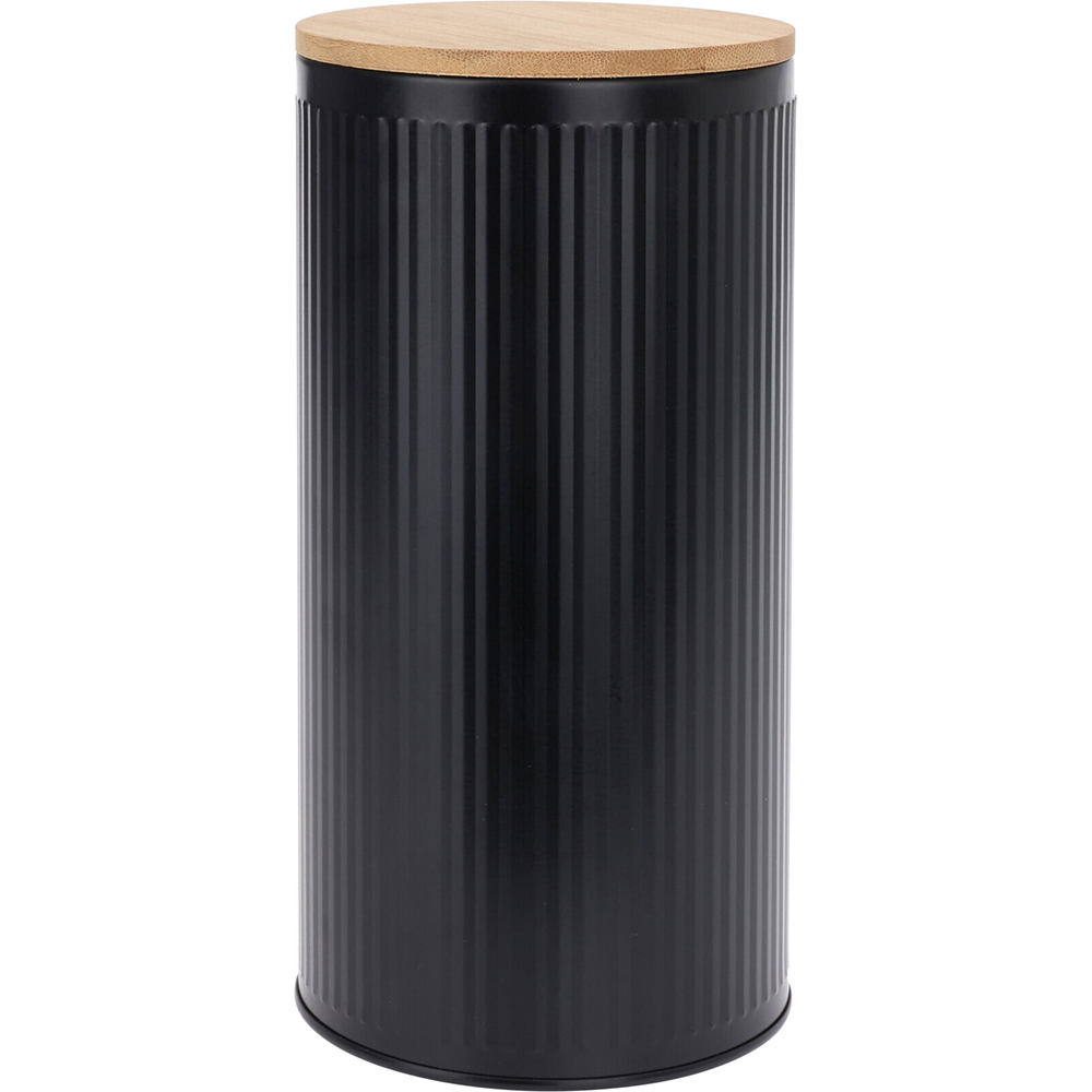 bamboo-metal-storage-container-black-10-8cm-x-21cm