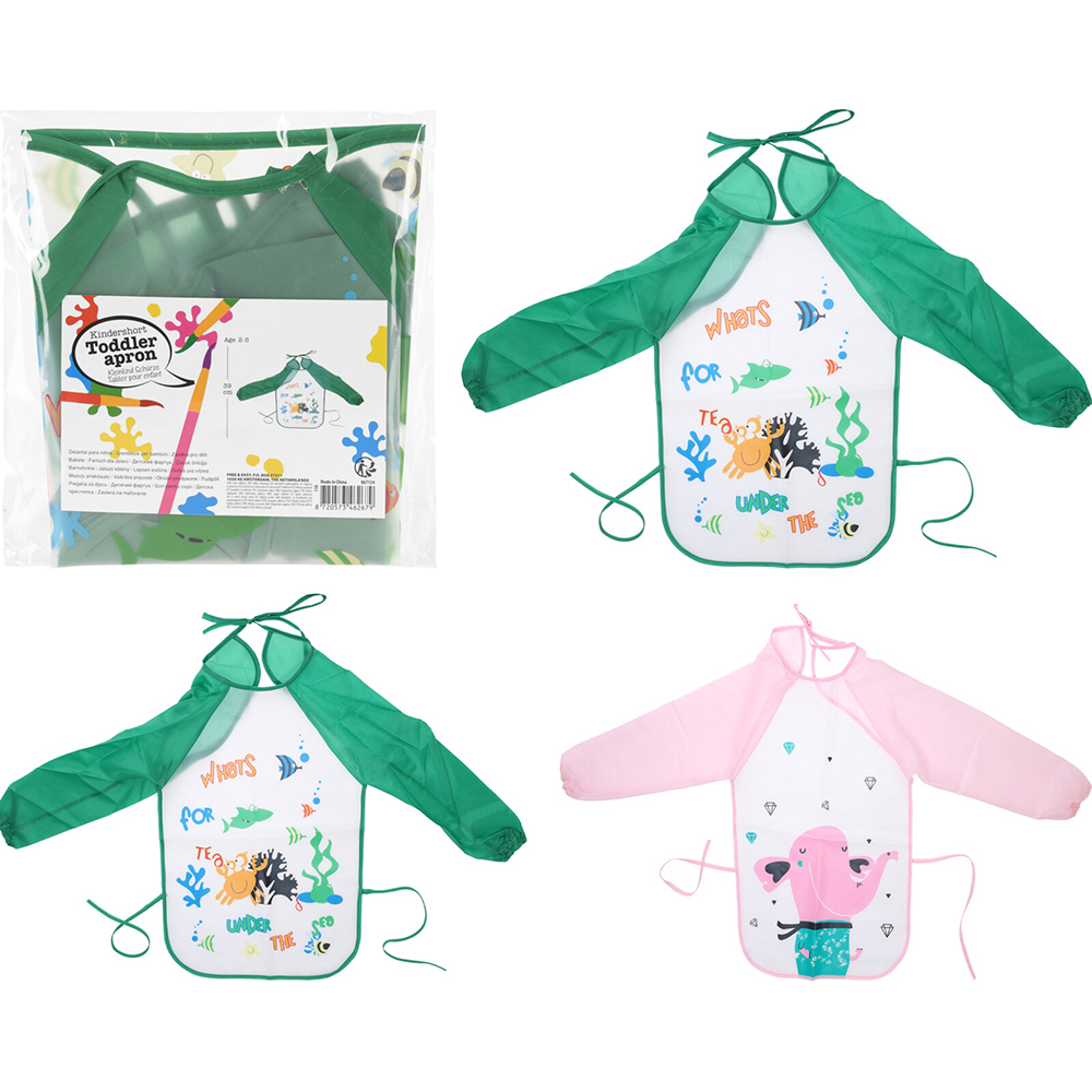 children-painting-apron-2-assorted-colours