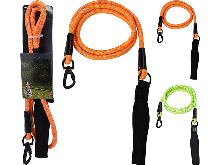neon-dog-leash-160cm-x-1-8cm-2-assorted-colours