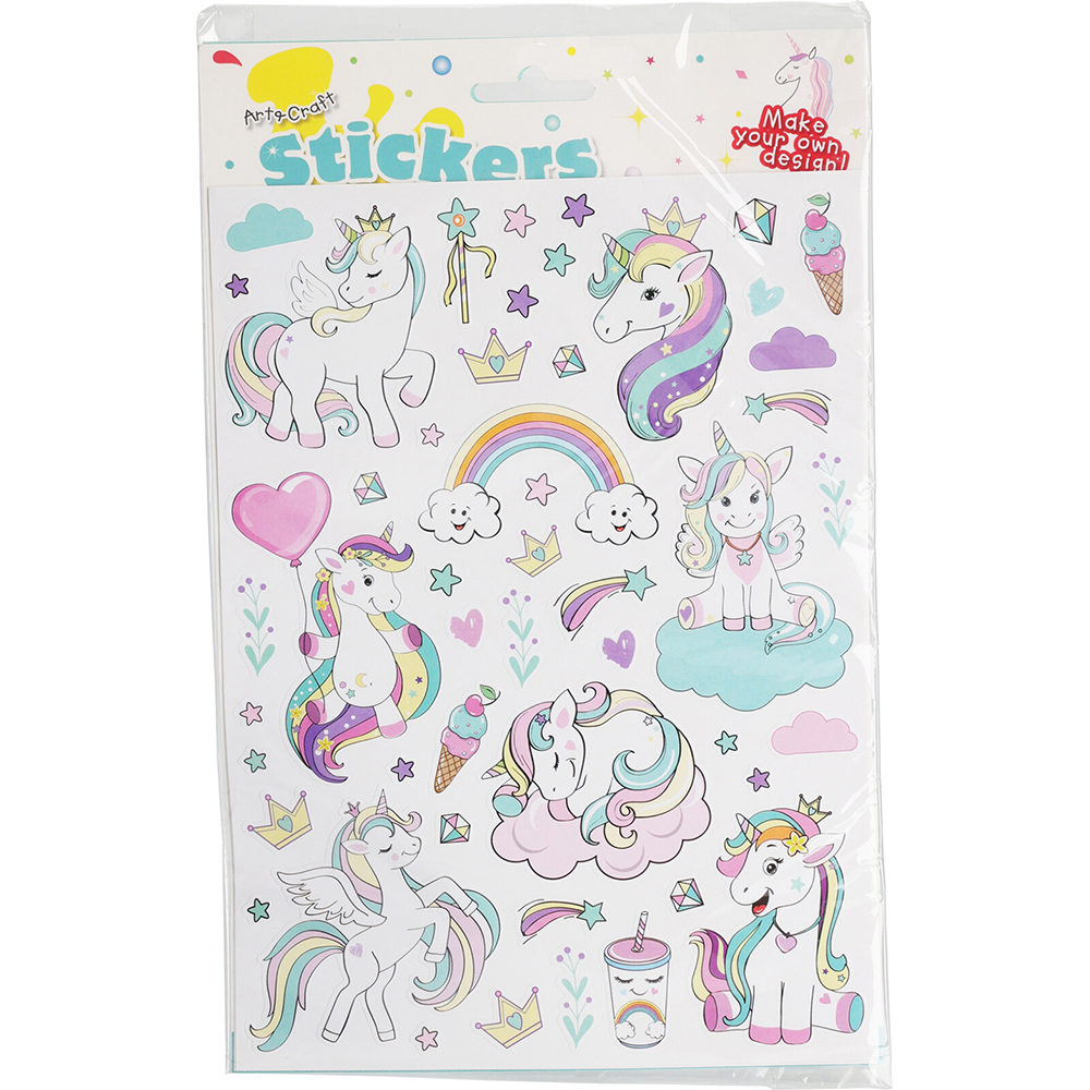 unicorn-stickers-pack-of-2-sheets