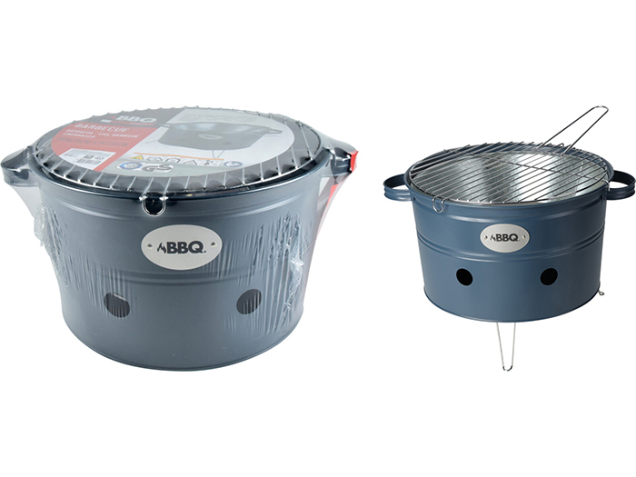 bucket-shaped-metal-round-charcoal-bbq-blue-34cm