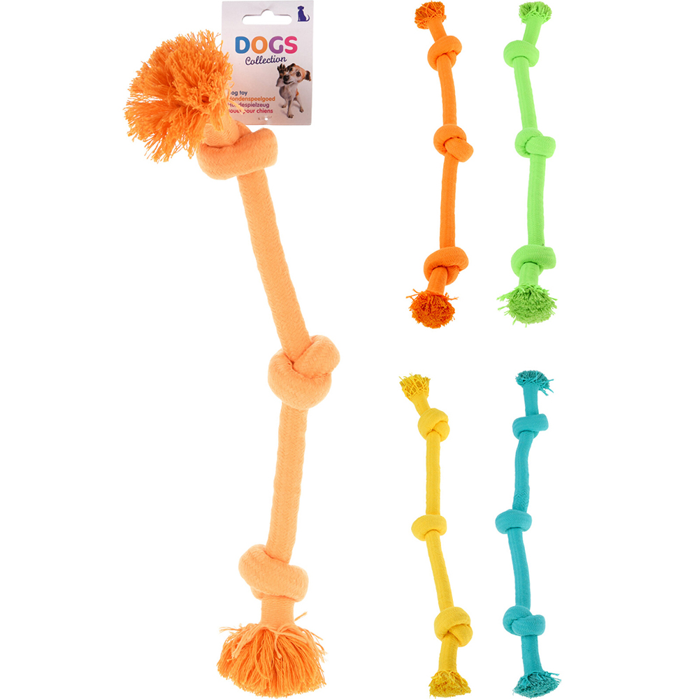 rope-cotton-dog-toy-45cm-4-assorted-colours