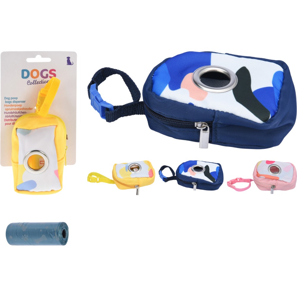 dogs-collection-dog-waste-bag-holder-with-15-bags-3-assorted-colours