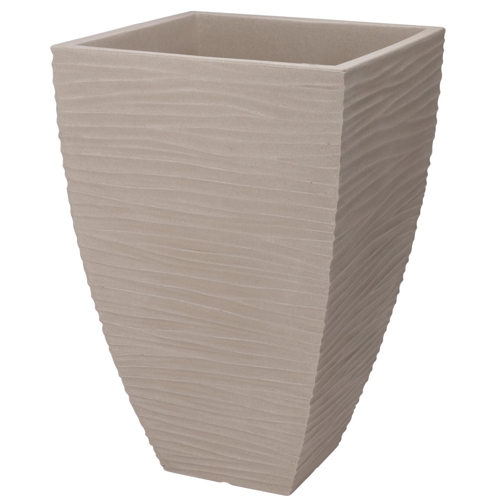 sylt-tall-square-flower-pot-taupe-40-×-40-×-60cm