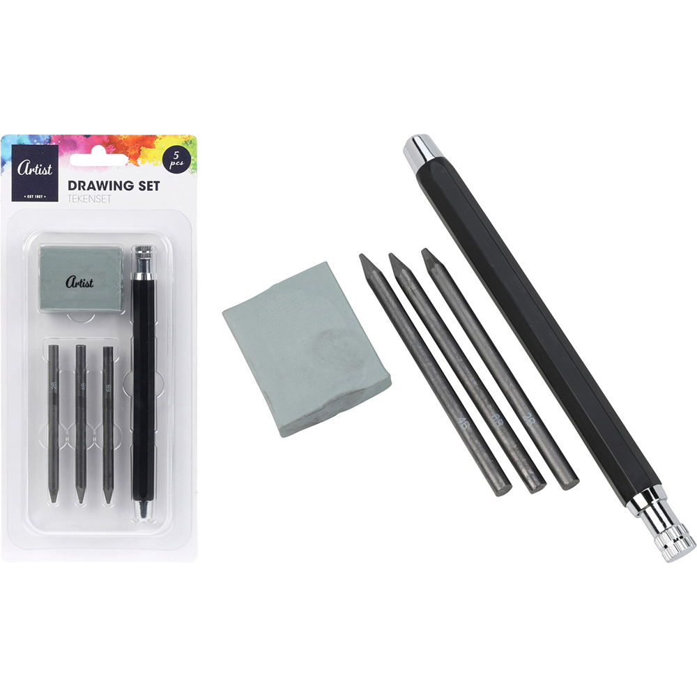 art-set-with-mechanical-pencil-set-of-5-pieces