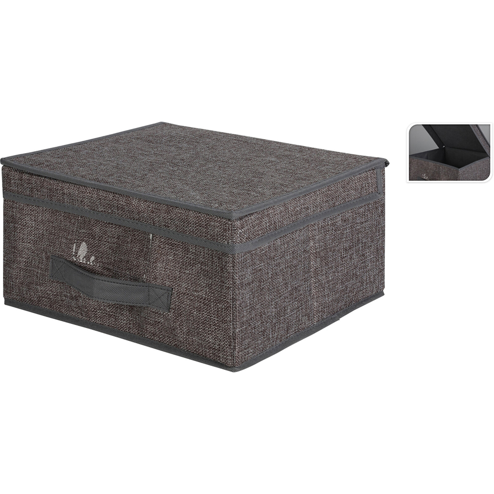fabric-storage-box-grey-31cm-x-28cm