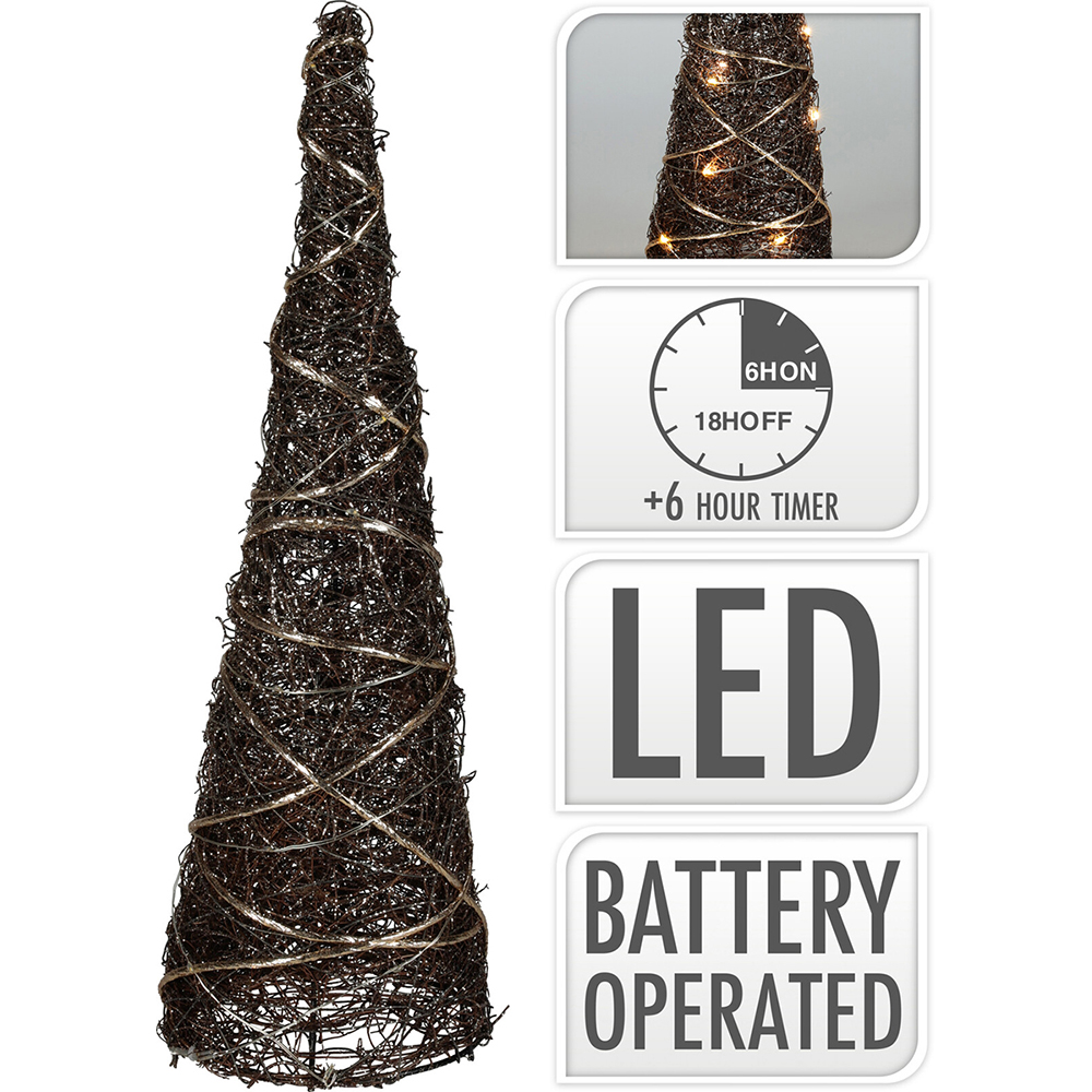 christmas-30-led-micro-light-cone-brown-60cm