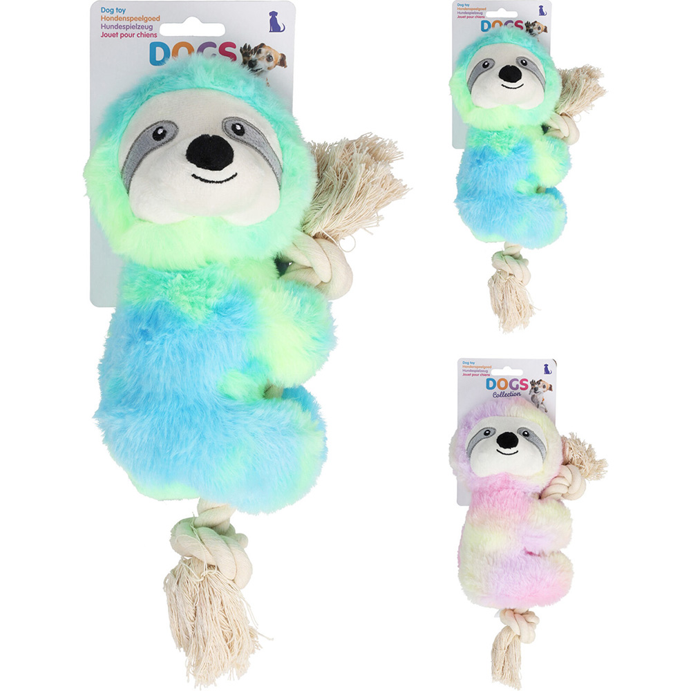 racoon-dog-toy-with-rope-26cm-2-assorted-colours