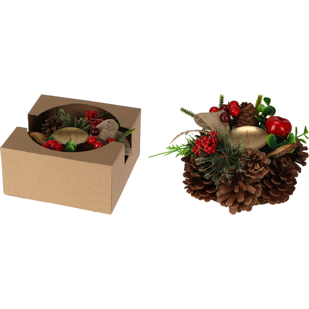 wreath-candleholder-15cm