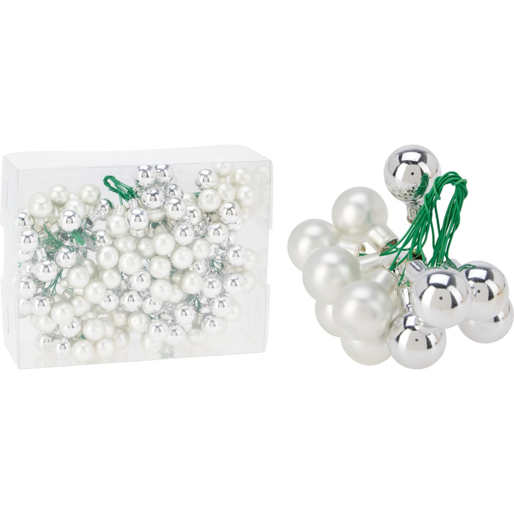 christmas-baubles-round-cluster-of-balls-on-wire-silver-2-cm