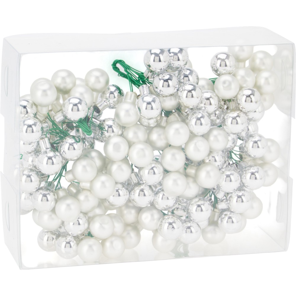 christmas-baubles-round-cluster-of-balls-on-wire-silver-2-cm