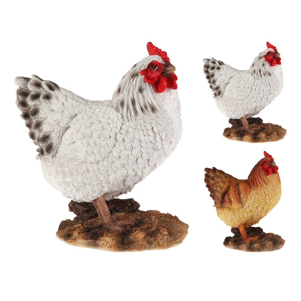 hen-polyresin-2-assorted-colours