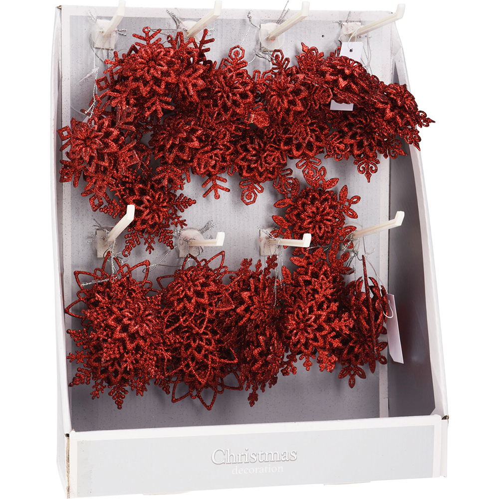 christmas-hanging-decoration-snowflake-10-cm-glitter-red