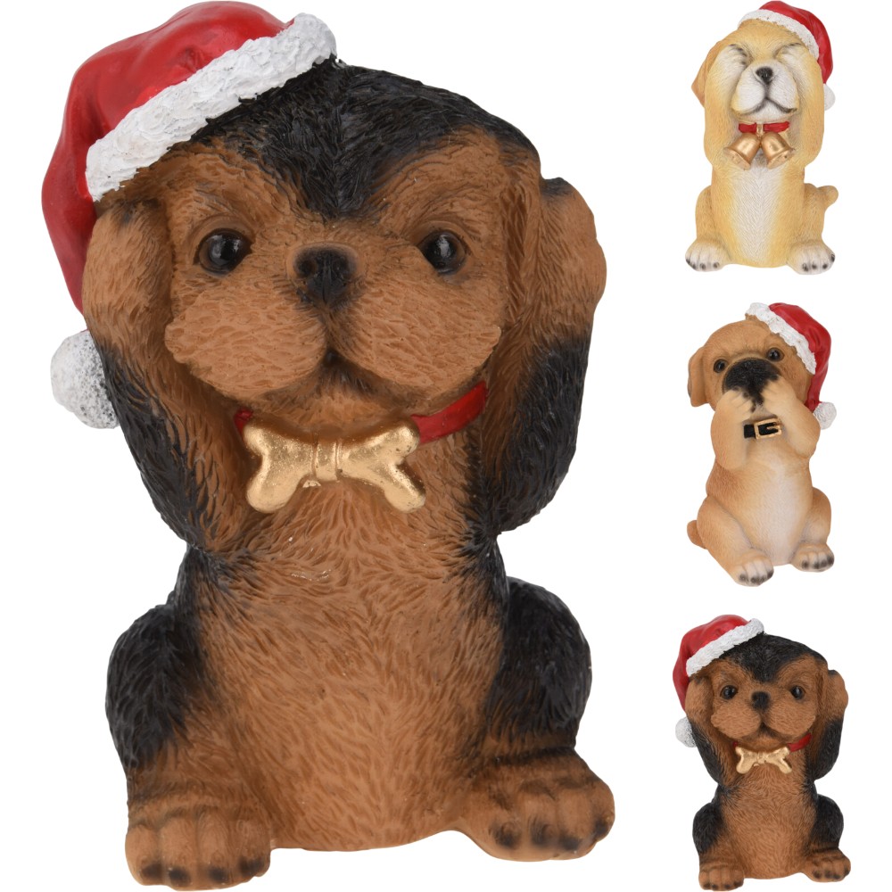 christmas-themed-dog-figurine-9x7x13cm-3-assorted-styles