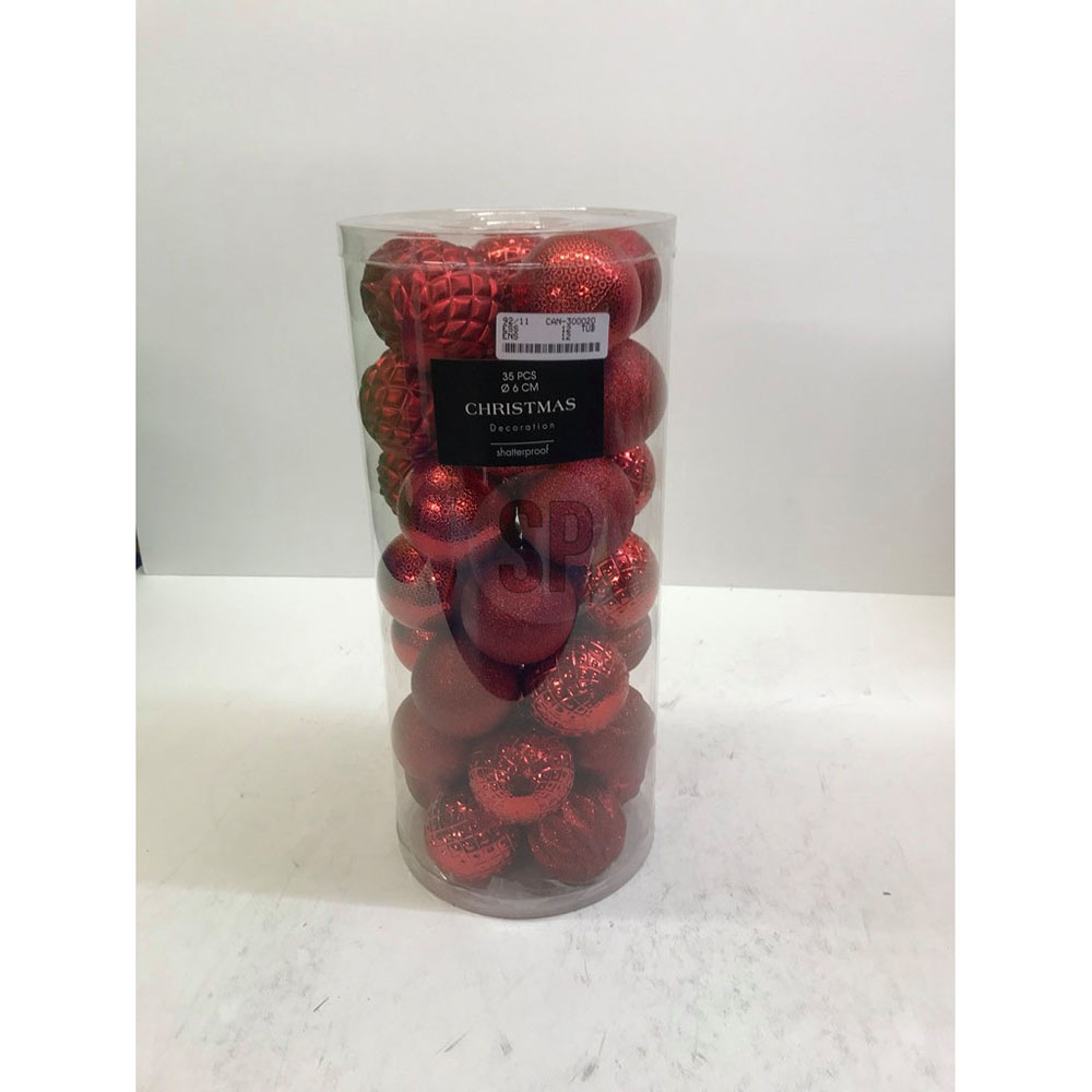 christmas-baubles-set-of-35-pcs-red-mix-plastic-balls-6-cm