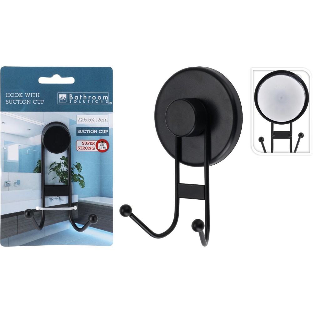 bathroom-solutions-double-suction-hook-black
