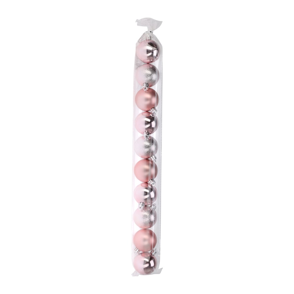 christmas-baubles-set-of-10-pcs-pink-mix-plastic-balls-5-cm