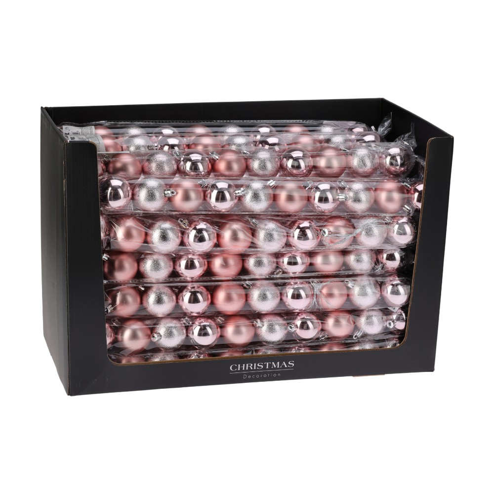 christmas-baubles-set-of-10-pcs-pink-mix-plastic-balls-5-cm