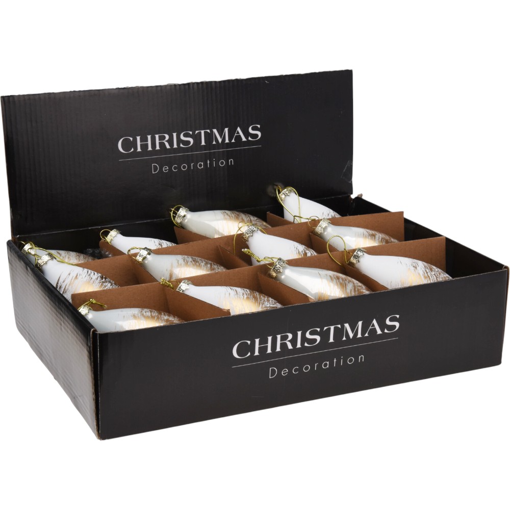 christmas-tree-bauble-matte-gold-glass-14-cm-2-assorted-designs