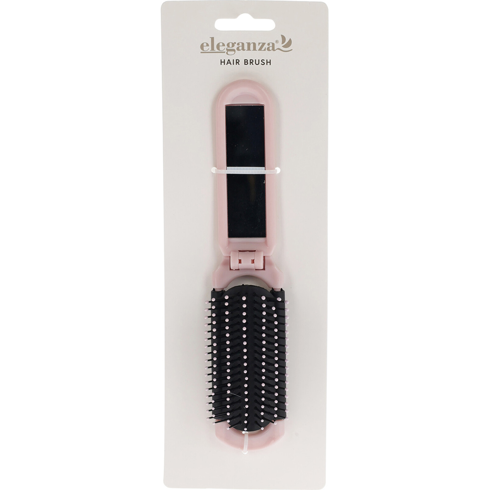 eleganza-hairbrush-with-mirror-foldable-assorted-colours