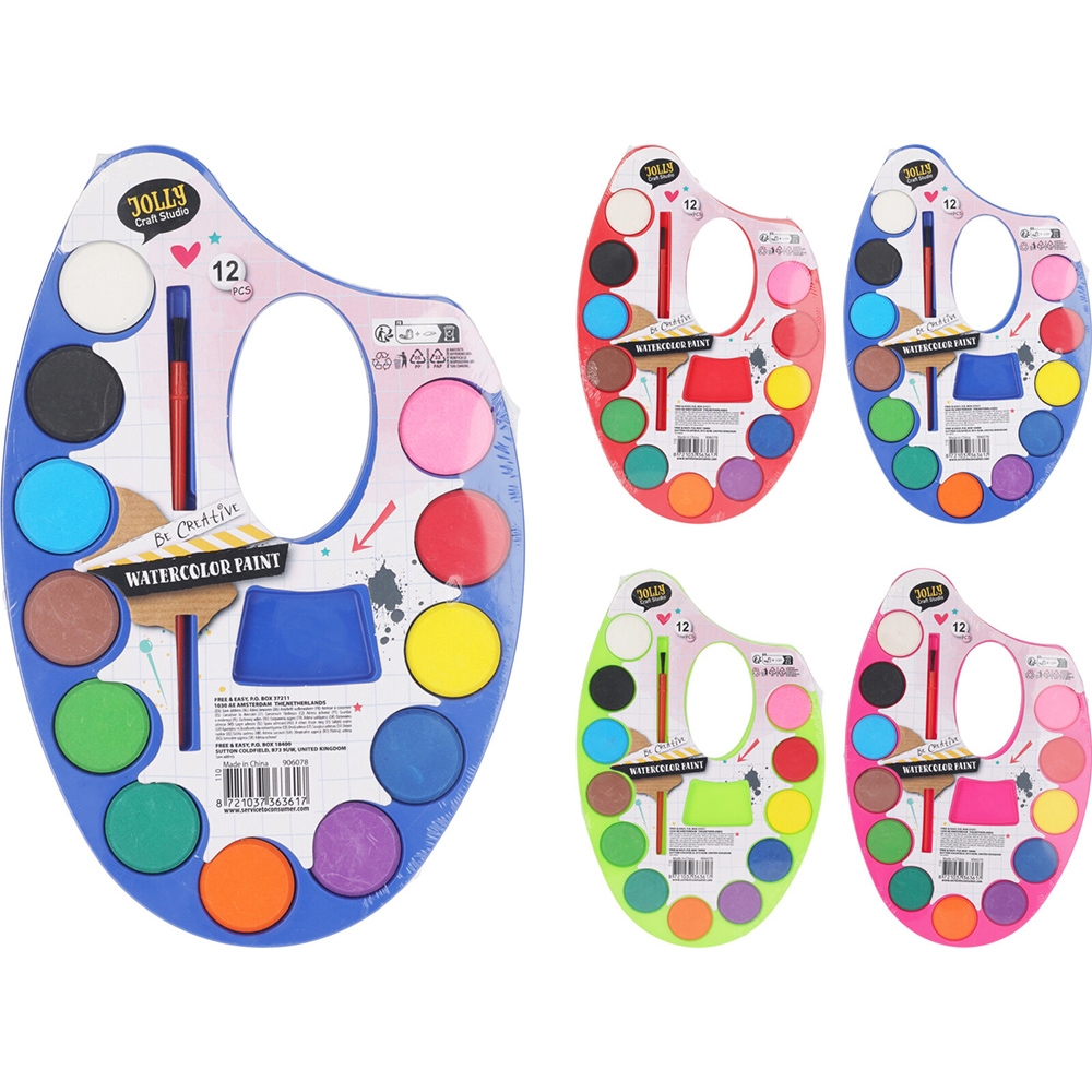 watercolour-paint-set-of-12-colours-1-brush-4-assorted-colours