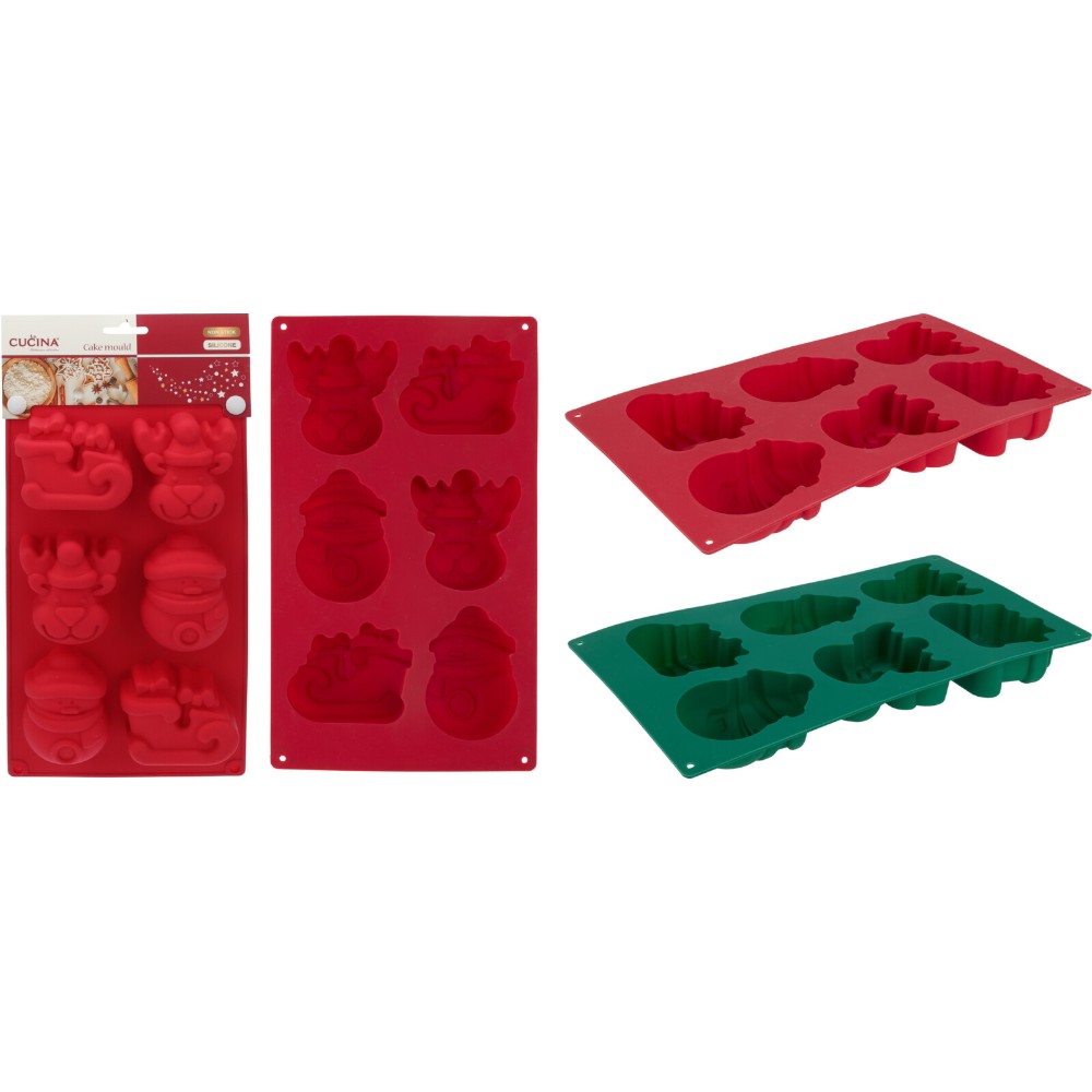 christmas-themed-silicone-cake-form-2-assorted-colors-and-shapes