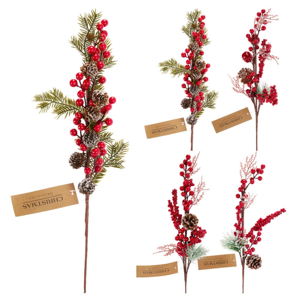 christmas-artificial-branch-with-berries-55cm-red-4-assorted-styles