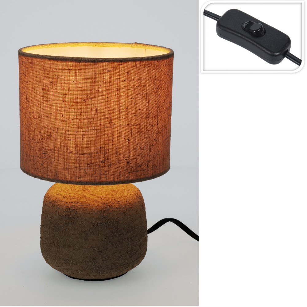 home-styling-table-lamp-ceramic-sand-e14-21-5cm